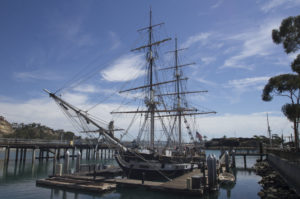 The Brig Pilgrim, one of two beautiful tall ships at the Ocean Institute