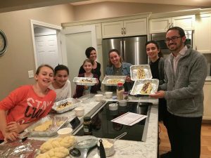 Bat Mitzvah Club Challah Bake with R. Cheses 