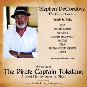 Stephen DeCordova as The Pirate Captain