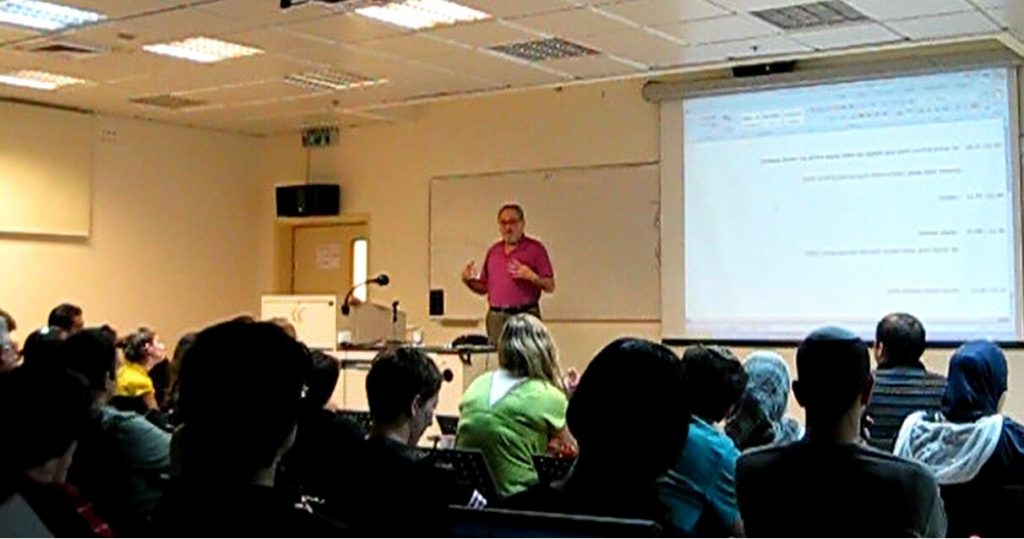 A snapshot from our class last year